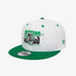 New Era | BOSTON CELTICS CROWN 9FIFTY SNAPBACK CAP  { WHITE