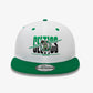 New Era | BOSTON CELTICS CROWN 9FIFTY SNAPBACK CAP  { WHITE