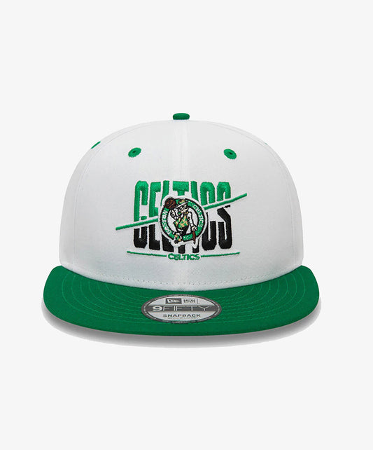 New Era | BOSTON CELTICS CROWN 9FIFTY SNAPBACK CAP  { WHITE