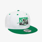 New Era | BOSTON CELTICS CROWN 9FIFTY SNAPBACK CAP  { WHITE