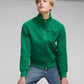 Puma | LUXE SPORT T7 TRACK JACKET  { ARCHIVE GREEN