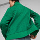 Puma | LUXE SPORT T7 TRACK JACKET  { ARCHIVE GREEN