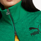 Puma | LUXE SPORT T7 TRACK JACKET  { ARCHIVE GREEN