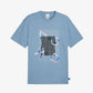 Puma | x PLAYSTATION TEE  { ZEN BLUE