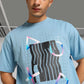 Puma | x PLAYSTATION TEE  { ZEN BLUE