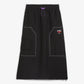Puma | X-GIRL MIDI SKIRT  { BLACK