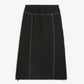 Puma | X-GIRL MIDI SKIRT  { BLACK
