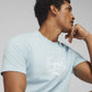 Puma | X PALM TREE CREW GRAPHIC T-SHIRT  { BLUE