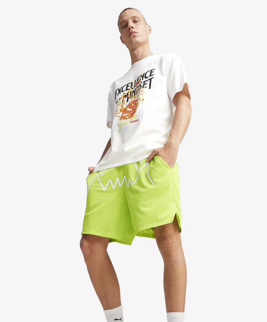 Puma | HOOPS EXCELLENCE BASKETBALL TEE  { WHITE