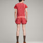 PUMA | x PALOMO T7 SHORTS { PASSIONFRUIT