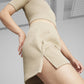 Puma | DARE TO MUTED MOTION FLARED SHORTS  { ALMOND