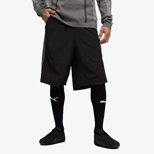 PUMA | x SAN SAN GEAR REGULAR FIT WOVEN SHORTS { PUMA BLACK