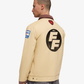 PUMA | X FAST & FURIOUS PRINTED BASKETBALL JACKET { CASHEW BROWN
