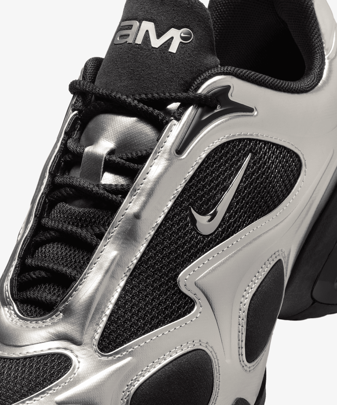 Nike | AIR MAX MUSE { BLACK/METALLIC SILVER – Superkicks