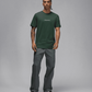 JORDAN | JORDAN AIR T-SHIRT { MIDNIGHT GREEN/SAIL/SAIL