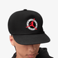 Jordan | FIGHT CLUB PRO UNSTRUCTURED FLAT BILL HAT { BLACK/BLACK