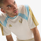 ADIDAS ORIGINALS | MESSI HOUSE OF TIRO TEE { OFF WHITE/ICE BLUE