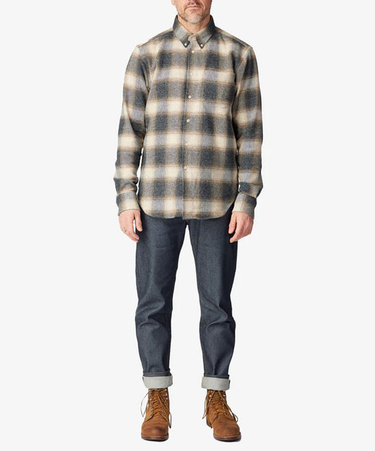 Naked & Famous | EASY GUY - NATURAL INDIGO SELVEDGE { BLUE