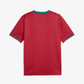 PUMA | PORTUGAL HOME SOCCER JERSEY { CLUB RED/GREEN LAGOON