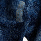 FDMTL | JACQUARD BORO HAORI RINSE { INDIGO