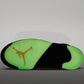 JORDAN | AIR JORDAN 5 RETRO "HALLOWEEN" { BLACK/BLACK-PICANTE RED-GLOW N THE DARK