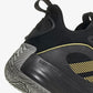 ADIDAS | OWN THE GAME 3 { CORE BLACK/GOLD METALLIC/MGH SOLID GREY