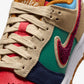 NIKE | DUNK LOW { MIDNIGHT NAVY/SPEED RED-GREEN NOISE