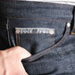 Naked & Famous | WEIRD GUY - LOVE & PEACE SELVEDGE { BLUE