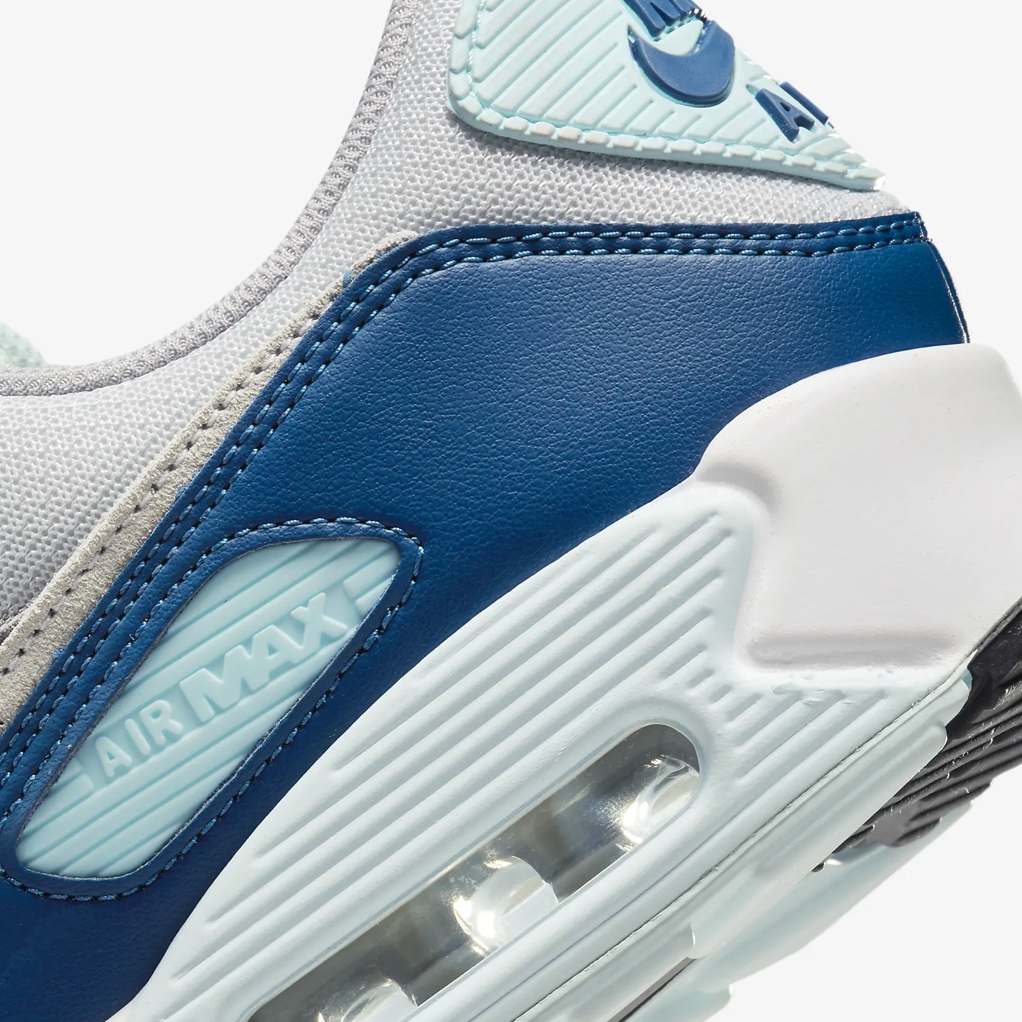 nike air max 90 pure platinum blue void