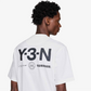 Y-3 | NBHD GRAPHIC TEE { WHITE