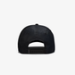 Jordan | RISE STRUCTURED CURVED-BILL HAT { BLACK/WHITE