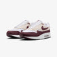 NIKE | AIR MAX 1 { WHITE/NIGHT MAROON-PHANTOM-BLACK