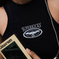 SUPERKICKS | CROP TOP { NAVY BLUE