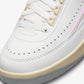 Jordan | AIR JORDAN 2 RETRO LOW  { SUMMIT WHITE/VARSITY RED-ICE BLUE