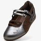 PUMA | SPEEDCAT BALLET LUX METALLIC LEATHER { CHOCOLATE-GUM