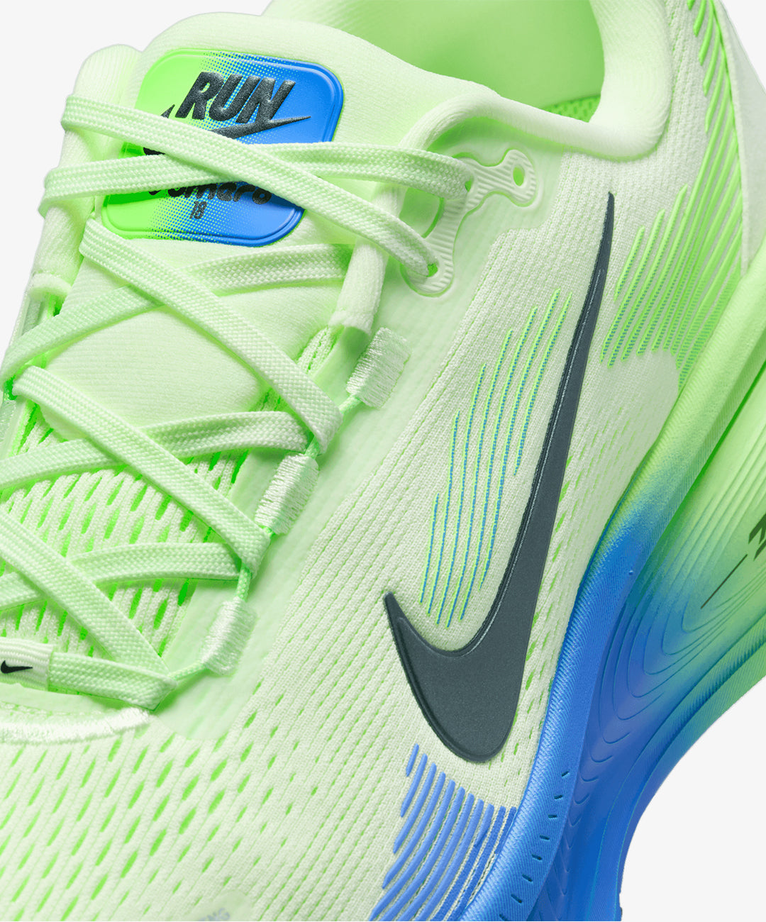 NIKE | VOMERO 18 { WHITE/VOLT TINT/SAPPHIRE/BLACK SPRUCE – Superkicks