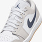 JORDAN | AIR JORDAN 1 LOW { WHITE/MIDNIGHT NAVY-NEUTRAL GREY