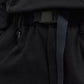 Y-3 | WOOL FLANNEL CARGO PANTS  { BLACK