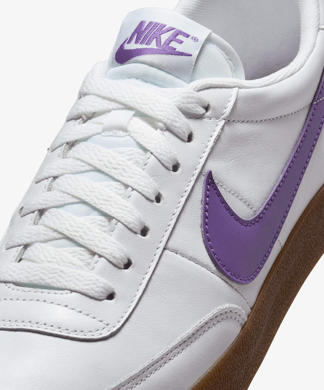 Nike | KILLSHOT 2 LEATHER { WHITE/WILD GRAPE-GUM MED BROWN