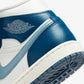 Jordan | AIR JORDAN 1 MID  { SKY J FR BLUE/OZONE BLUE-SAIL
