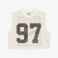 PUMA | x ROSÉ RELAXED MESH TOP { WARM WHITE