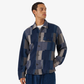 UNIVERSAL WORKS | JAPANESE PATCHWORK L/S TECH OVERSHIRT { NAVY