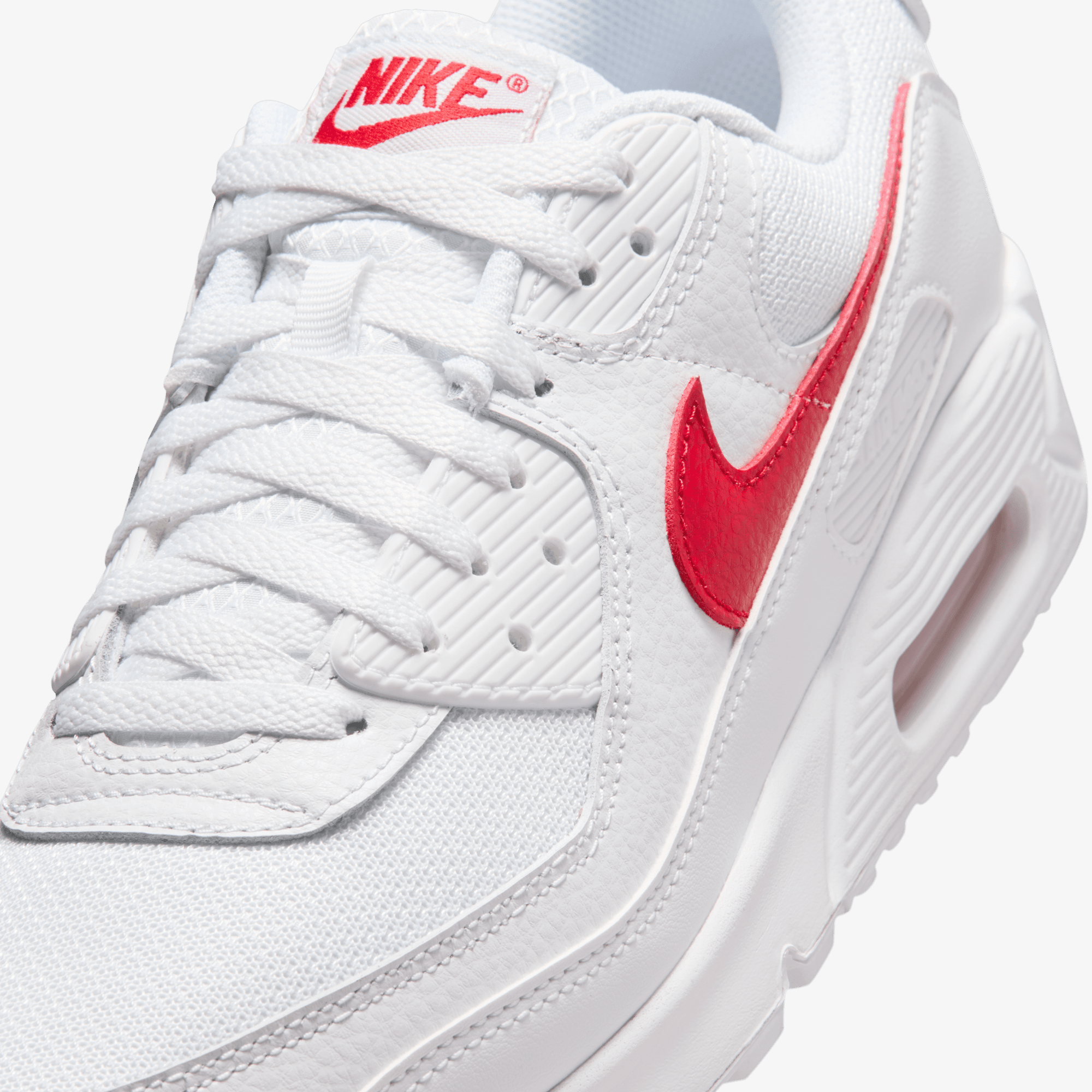 air max 90 white hyper red