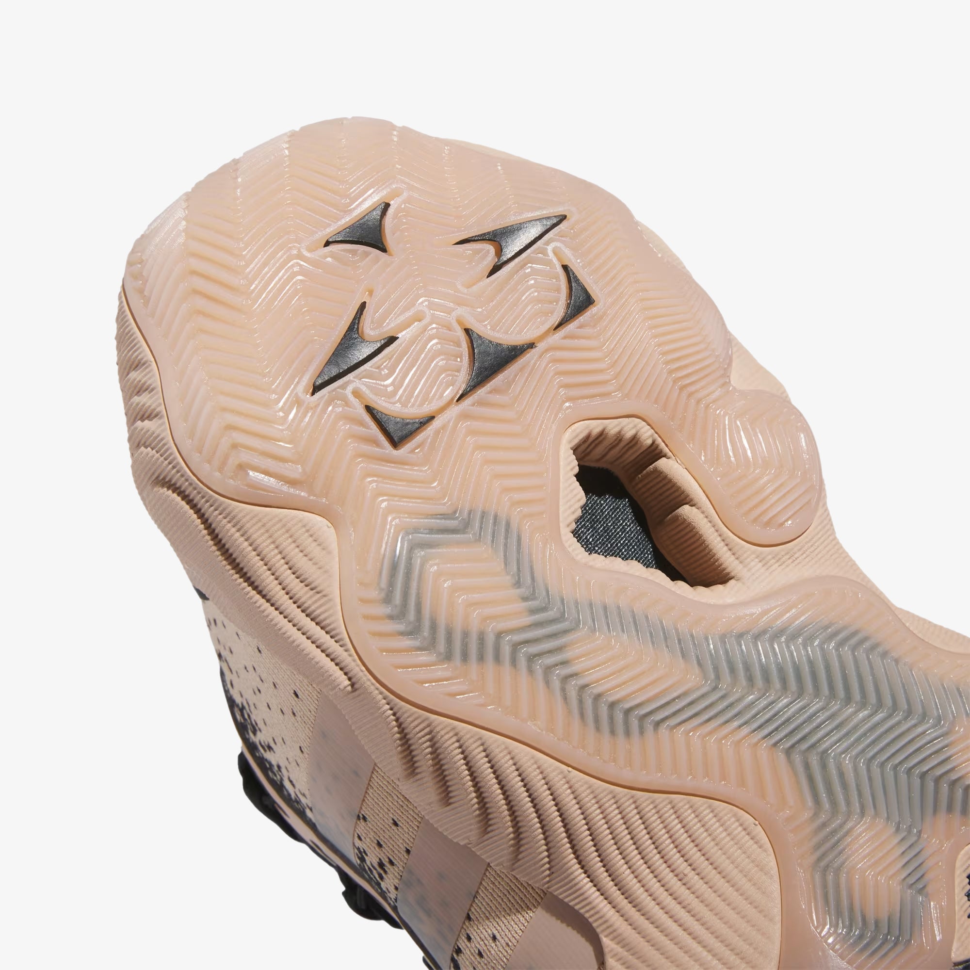 Adidas | TRAE YOUNG 3 LOW TRAINERS { CORE BLACK/ASH PEARL/MINERAL