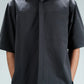 SUPERKICKS | CORE BOXY SHIRT { CHARCOAL
