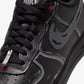 NIKE | AIR FORCE 1 '07 { BLACK/STEALTH-GYM RED-METALLIC SILVER