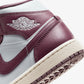 Jordan | AIR JORDAN 1 MID  { PURE PLATINUM/SKY J MAUVE-SAIL