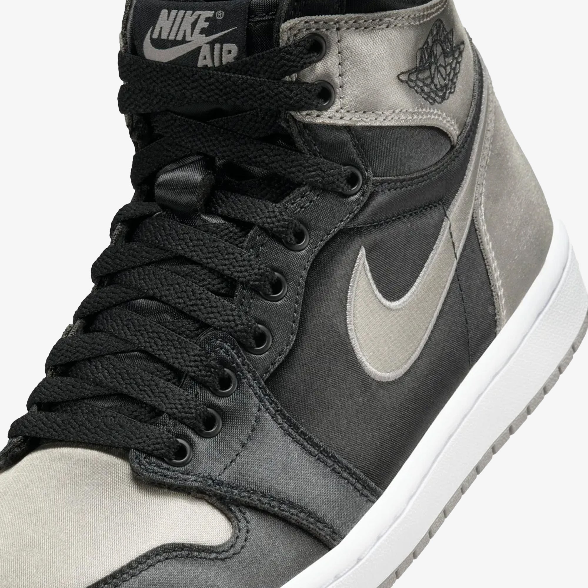 Buy Black, Medium & Grey White Air Jordan 1 Retro High OG Shoes