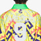 ADIDAS ORIGINALS |  x CHAVARRIA AOP GOALKEEPER  JERSEY { SOLAR LEMON/PURE PURPLE/SOLAR TURBO
