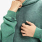 Superkicks | SIGNATURE WASHED HOODIE { DUSTY GREEN